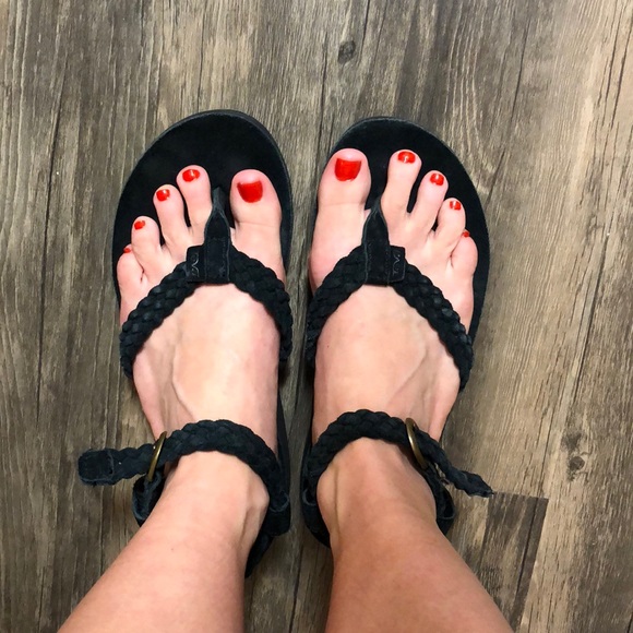 teva braided sandals